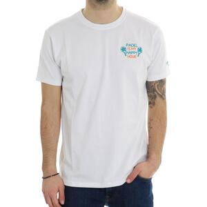 T-SHIRT PADEL BIANCO
